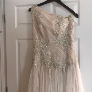 Off white wedding dress